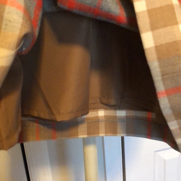 J CREW WOOL SIDEWALK SKIRT IN PLAID 2 - Picture 5 of 7